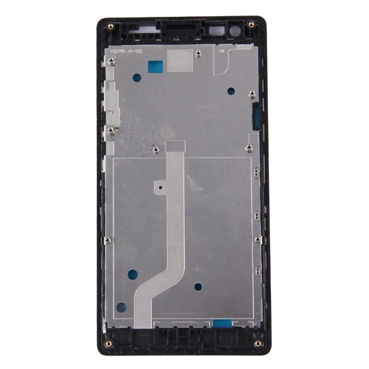 For Xiaomi Redmi (3G Version) Front Housing LCD Frame Bezel(Black) - Frame Bezel Plate by PMC Jewellery | Online Shopping South Africa | PMC Jewellery