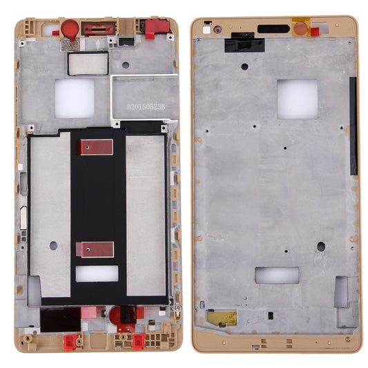 For Huawei Mate S Front Housing LCD Frame Bezel Plate(Gold) - Full Housing Cover by PMC Jewellery | Online Shopping South Africa | PMC Jewellery