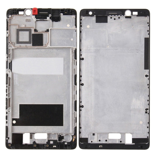 For Huawei Mate 8 Front Housing LCD Frame Bezel Plate(Black) - Full Housing Cover by PMC Jewellery | Online Shopping South Africa | PMC Jewellery