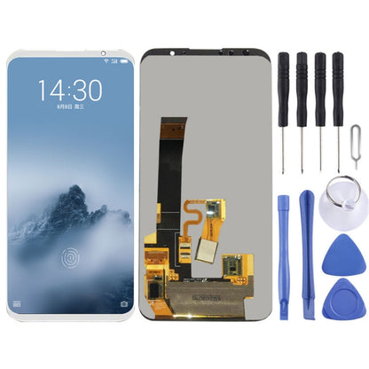 Original LCD Screen for Meizu 16 / 16th / M882H / M882Q with Digitizer Full Assembly(White) - LCD Screen by PMC Jewellery | Online Shopping South Africa | PMC Jewellery