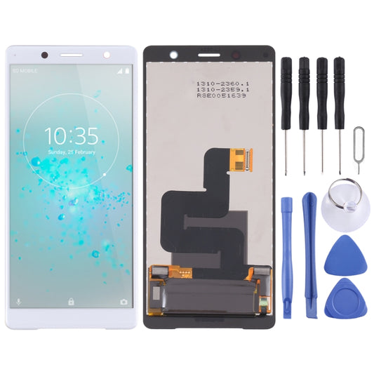 OEM LCD Screen for Sony Xperia XZ2 Compact with Digitizer Full Assembly(White) - LCD Screen by PMC Jewellery | Online Shopping South Africa | PMC Jewellery