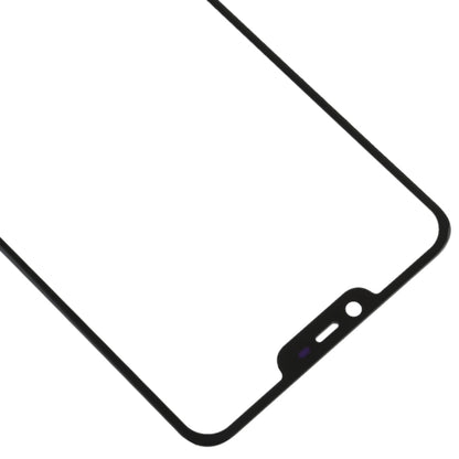 For OPPO A5 / A3s Front Screen Outer Glass Lens (Black) - Outer Glass Lens by PMC Jewellery | Online Shopping South Africa | PMC Jewellery