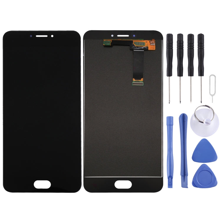 TFT LCD Screen for Meizu MX6 with Digitizer Full Assembly(Black) - LCD Screen by PMC Jewellery | Online Shopping South Africa | PMC Jewellery