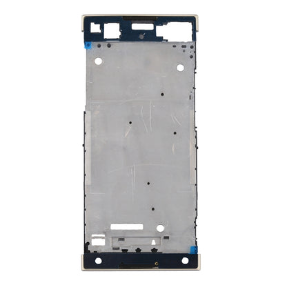 for Sony Xperia XA1 Front Housing LCD Frame Bezel Plate(Gold) - Frame Bezel Plate by PMC Jewellery | Online Shopping South Africa | PMC Jewellery