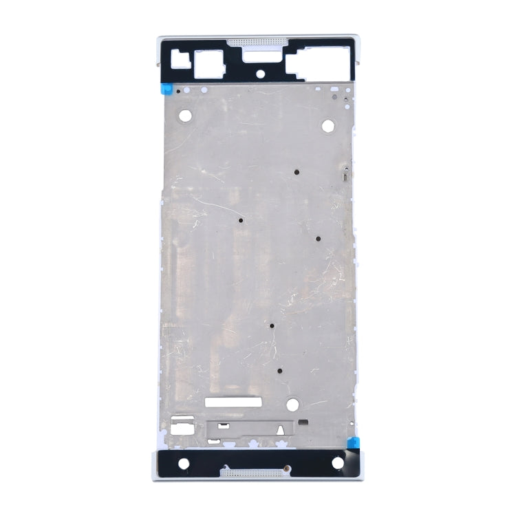 for Sony Xperia XA1 Front Housing LCD Frame Bezel Plate(White) - Frame Bezel Plate by PMC Jewellery | Online Shopping South Africa | PMC Jewellery