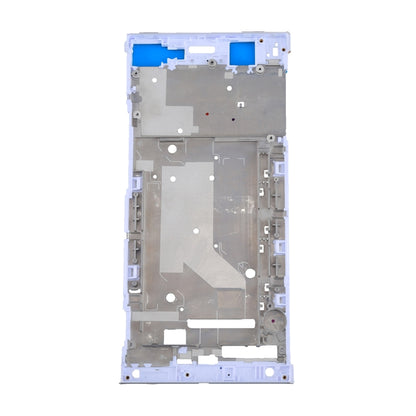 Front Housing LCD Frame Bezel Plate for Sony Xperia XA1 Ultra (White) - Frame Bezel Plate by PMC Jewellery | Online Shopping South Africa | PMC Jewellery