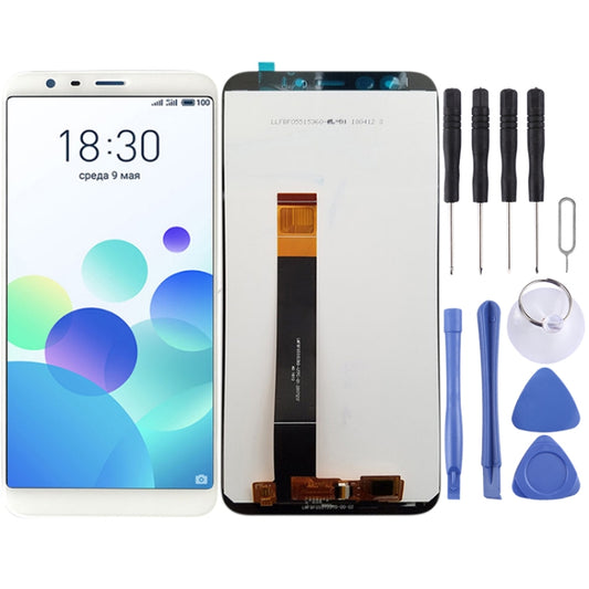 TFT LCD Screen for Meizu M8c M908L with Digitizer Full Assembly(White) - LCD Screen by PMC Jewellery | Online Shopping South Africa | PMC Jewellery