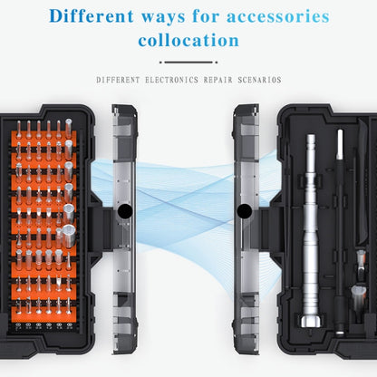 JAKEMY JM-8163 62 in 1 Multi-functional Screwdriver Set Repair Tool - Screwdriver Set by JAKEMY | Online Shopping South Africa | PMC Jewellery