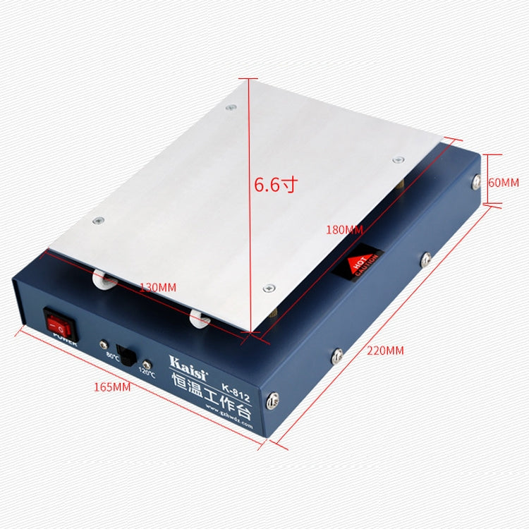 Kaisi K-812 Constant Temperature Heating Plate LCD Screen Open Separator Desoldering Station, US Plug - Repair Platform by Kaisi | Online Shopping South Africa | PMC Jewellery