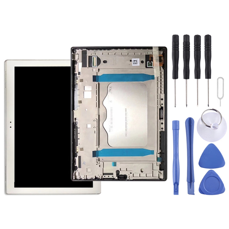 LCD Screen and Digitizer Full Assembly with Frame for Lenovo TAB4 Plus TB-X704 / TB-X704L(White) - LCD Screen by PMC Jewellery | Online Shopping South Africa | PMC Jewellery