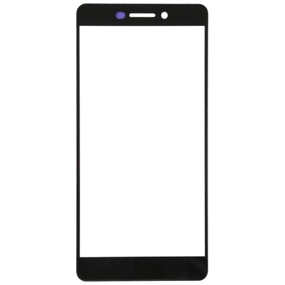 Front Screen Outer Glass Lens for Nokia 6 (2nd Gen)(Black) - Outer Glass Lens by PMC Jewellery | Online Shopping South Africa | PMC Jewellery