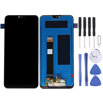 TFT LCD Screen for Nokia 7.1 TA-1085 TA-1095 TA-1096 with Digitizer Full Assembly (Black) - LCD Screen by PMC Jewellery | Online Shopping South Africa | PMC Jewellery