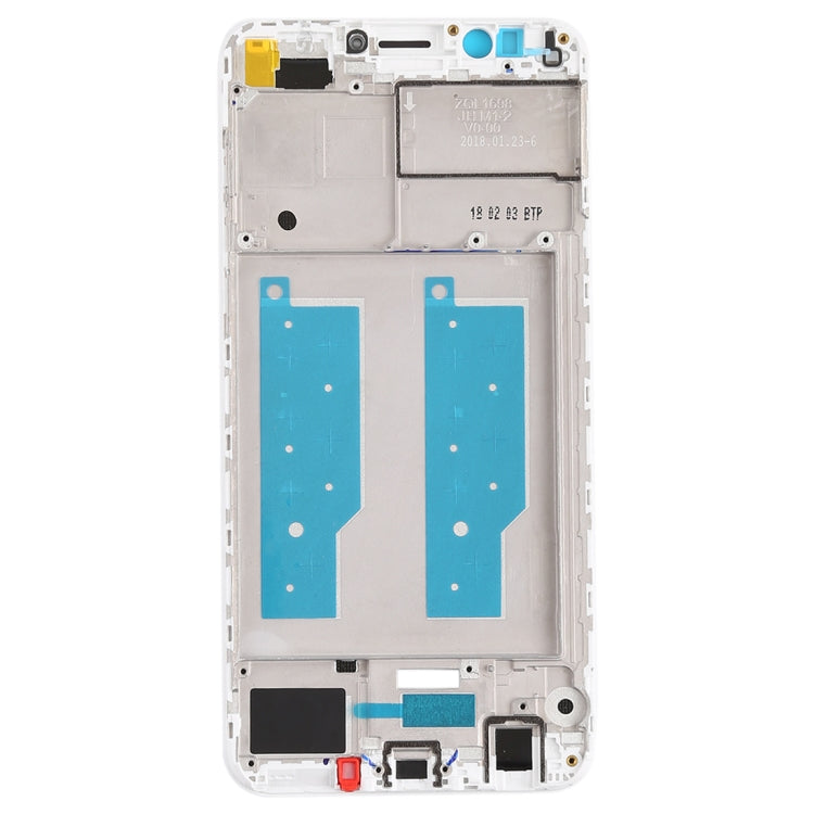 Front Housing LCD Frame Bezel for Huawei Honor Play 7C(White) - Full Housing Cover by PMC Jewellery | Online Shopping South Africa | PMC Jewellery