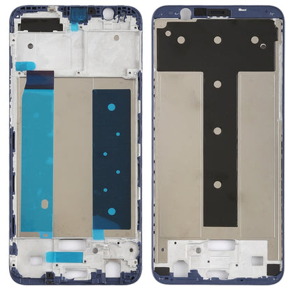 Front Housing LCD Frame Bezel for Huawei Honor View 10 / V10(Blue) - Full Housing Cover by PMC Jewellery | Online Shopping South Africa | PMC Jewellery