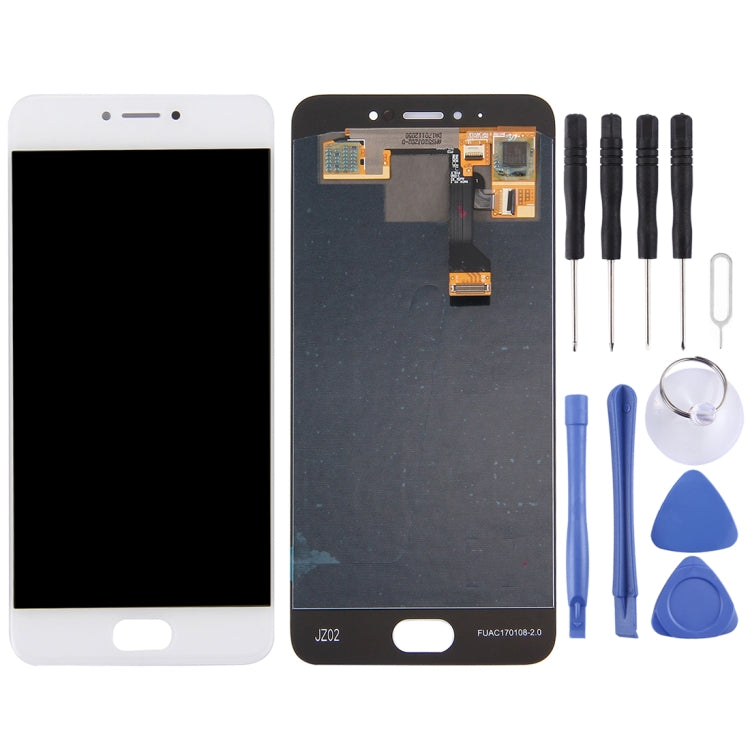 Original LCD Screen For Meizu Pro 6s with Digitizer Full Assembly(White) - LCD Screen by PMC Jewellery | Online Shopping South Africa | PMC Jewellery