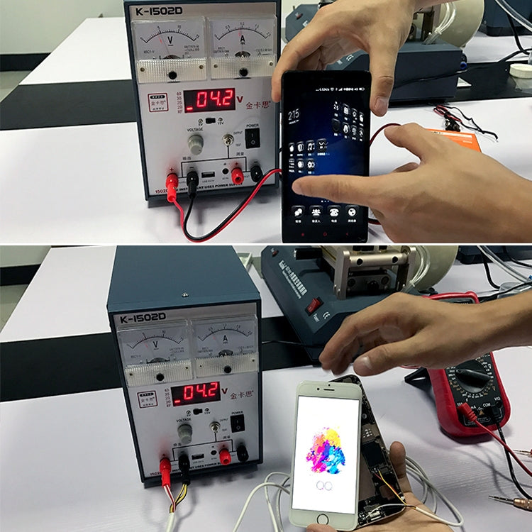 Kaisi K-1502D Repair Power Supply Current Meter 2A Adjustable DC Power Supply Automatic Protection, US Plug - Power Supply by Kaisi | Online Shopping South Africa | PMC Jewellery