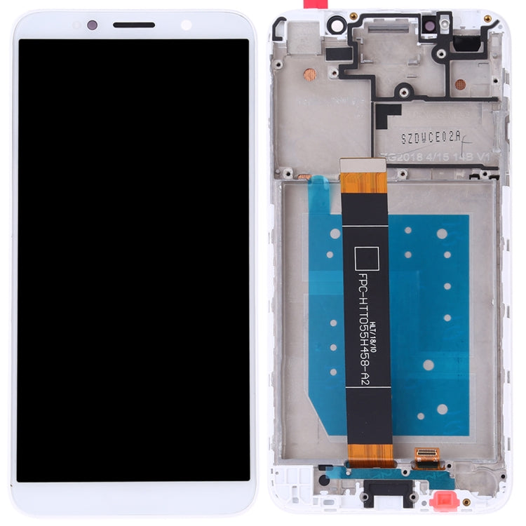 OEM LCD Screen for Huawei Y5 Prime (2018) Digitizer Full Assembly with Frame (White) - LCD Screen by PMC Jewellery | Online Shopping South Africa | PMC Jewellery