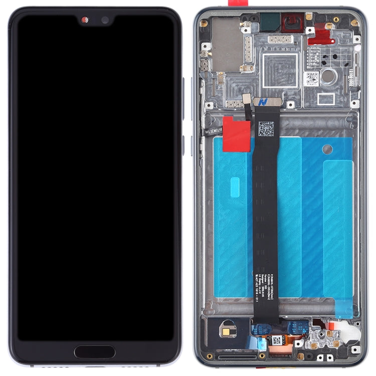 OEM LCD Screen for Huawei P20 Digitizer Full Assembly with Frame (Twilight) - LCD Screen by PMC Jewellery | Online Shopping South Africa | PMC Jewellery