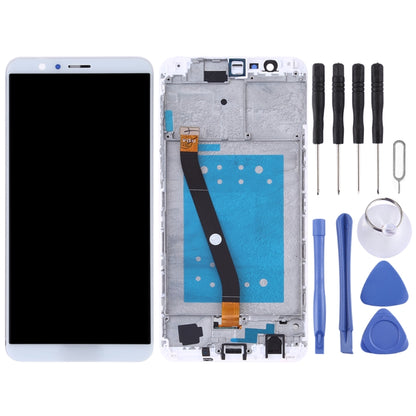 OEM LCD Screen for Huawei Honor 7X Digitizer Full Assembly with Frame (White) - LCD Screen by PMC Jewellery | Online Shopping South Africa | PMC Jewellery