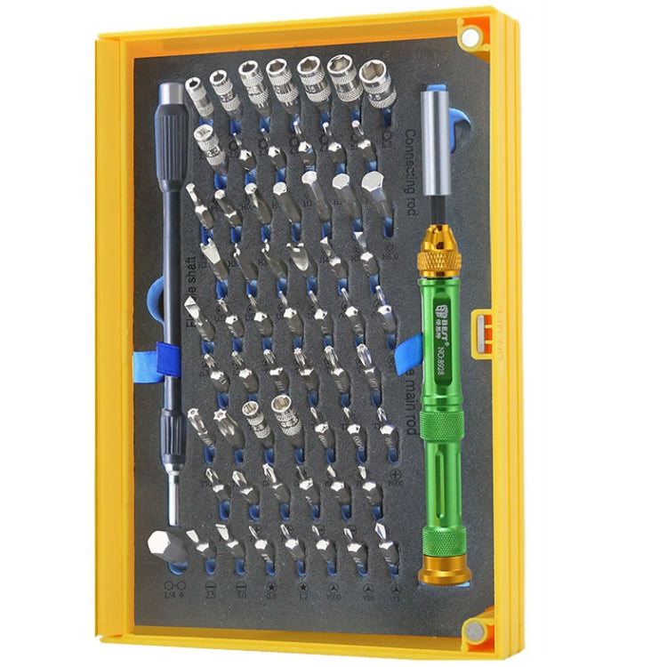 BEST BST-8928 Screwdriver Magnetic Bit Driver Kit 63 in 1 Professional Screwdrivers Set - Screwdriver Set by BEST | Online Shopping South Africa | PMC Jewellery