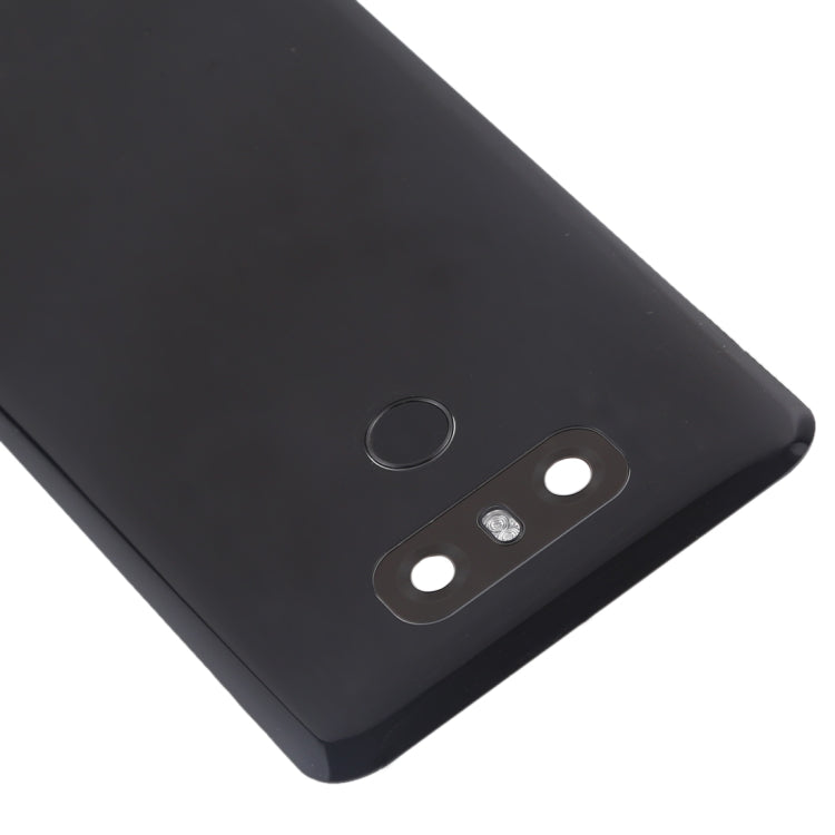 Battery Back Cover with Camera Lens & Fingerprint Sensor for LG G6 / H870 / H870DS / H872 / LS993 / VS998 / US997(Black) - For LG by PMC TechLife | Online Shopping South Africa | PMC TechLife