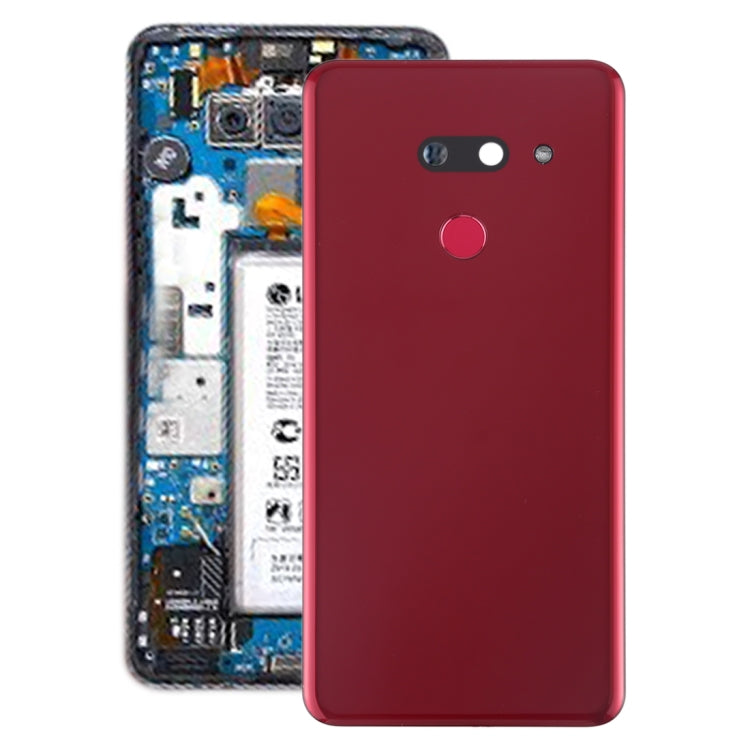 Battery Back Cover with Camera Lens & Fingerprint Sensor for LG G8 ThinQ / LMG820QM7 LM-G820UMB LMG820UM1 (US Version)(Red) - For LG by PMC Jewellery | Online Shopping South Africa | PMC Jewellery