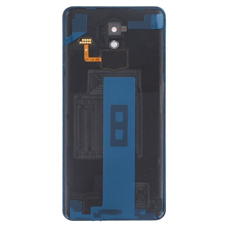 Battery Back Cover with Camera Lens & Fingerprint Sensor for LG Stylo 4 / Q710 / Q710MS / Q710CS / L713DL(Black) - For LG by PMC Jewellery | Online Shopping South Africa | PMC Jewellery