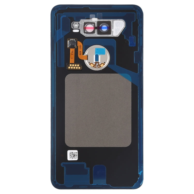 Battery Back Cover with Camera Lens & Fingerprint Sensor for LG V30 / VS996 / LS998U / H933 / LS998U / H930(Silver) - For LG by PMC TechLife | Online Shopping South Africa | PMC TechLife