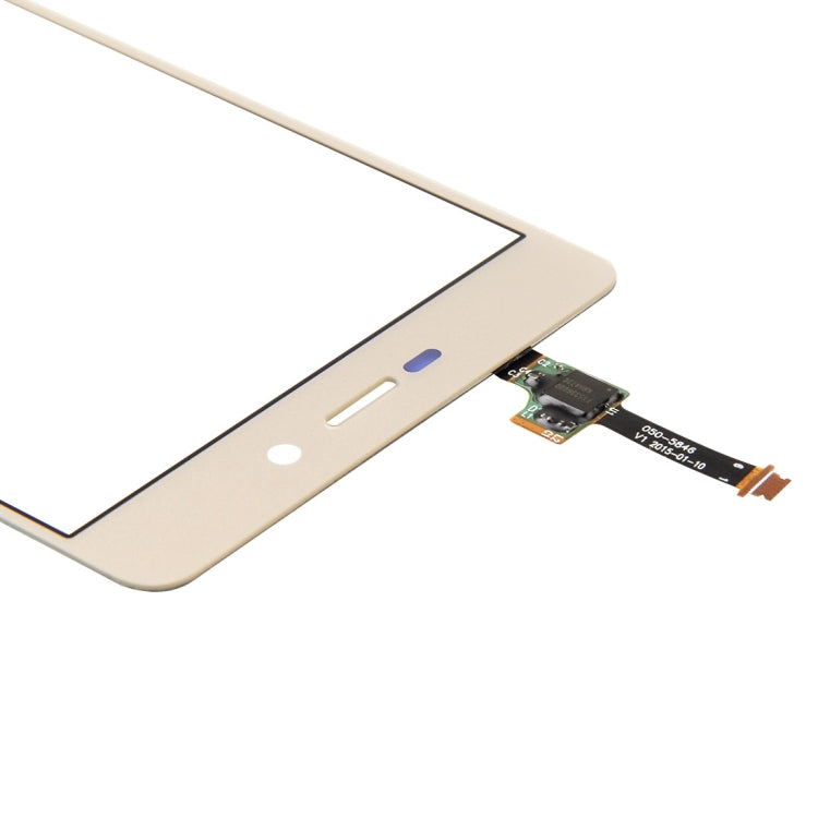 For Xiaomi Redmi 3 / 3s Touch Panel(Gold) - Touch Panel by PMC Jewellery | Online Shopping South Africa | PMC Jewellery