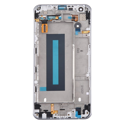 Original LCD Screen for LG X Cam / K580 / K580I / K580Y Digitizer Full Assembly with Frame (Silver) - For LG by PMC Jewellery | Online Shopping South Africa | PMC Jewellery