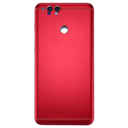 Back Cover for Huawei Honor Play 7X(Red) - Back Cover by PMC Jewellery | Online Shopping South Africa | PMC Jewellery