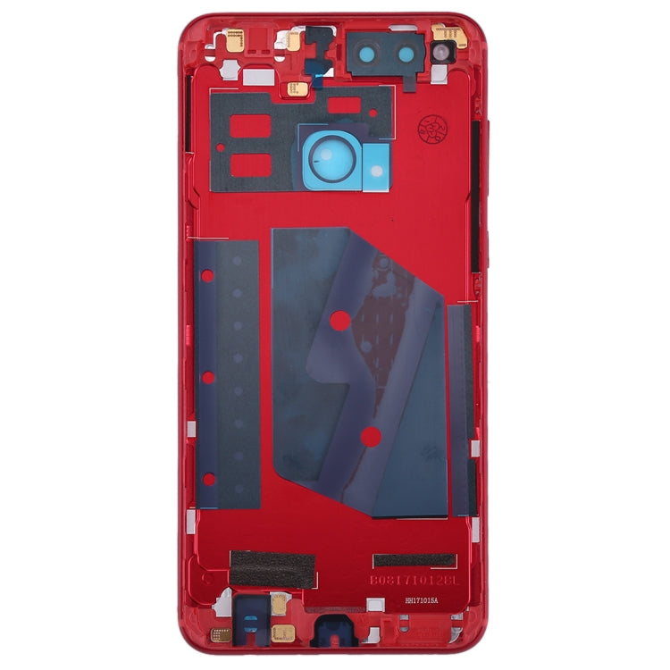 Back Cover for Huawei Honor Play 7X(Red) - Back Cover by PMC Jewellery | Online Shopping South Africa | PMC Jewellery