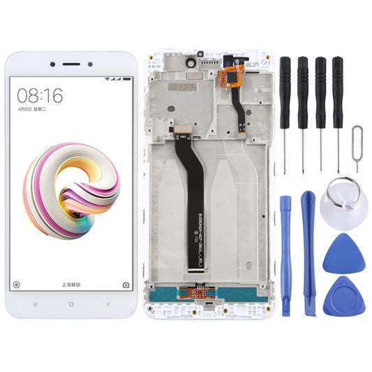 TFT LCD Screen for Xiaomi Redmi 5A with Digitizer Full Assembly(White) - LCD Screen by PMC Jewellery | Online Shopping South Africa | PMC Jewellery