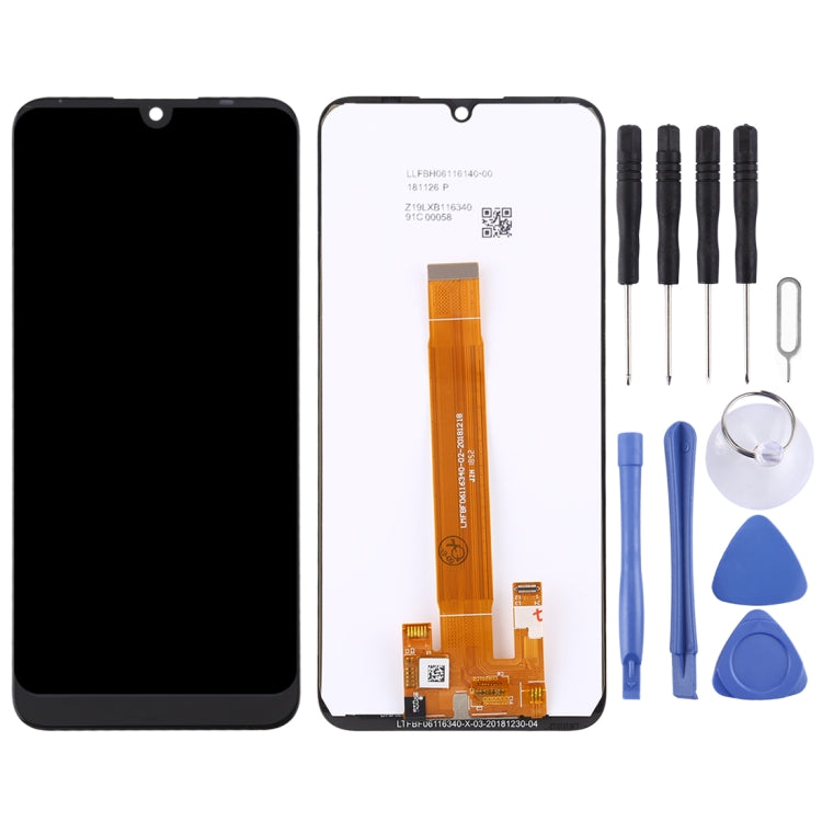 TFT LCD Screen for Wiko VIEW3 LITE with Digitizer Full Assembly (Black) - For Wiko by PMC Jewellery | Online Shopping South Africa | PMC Jewellery