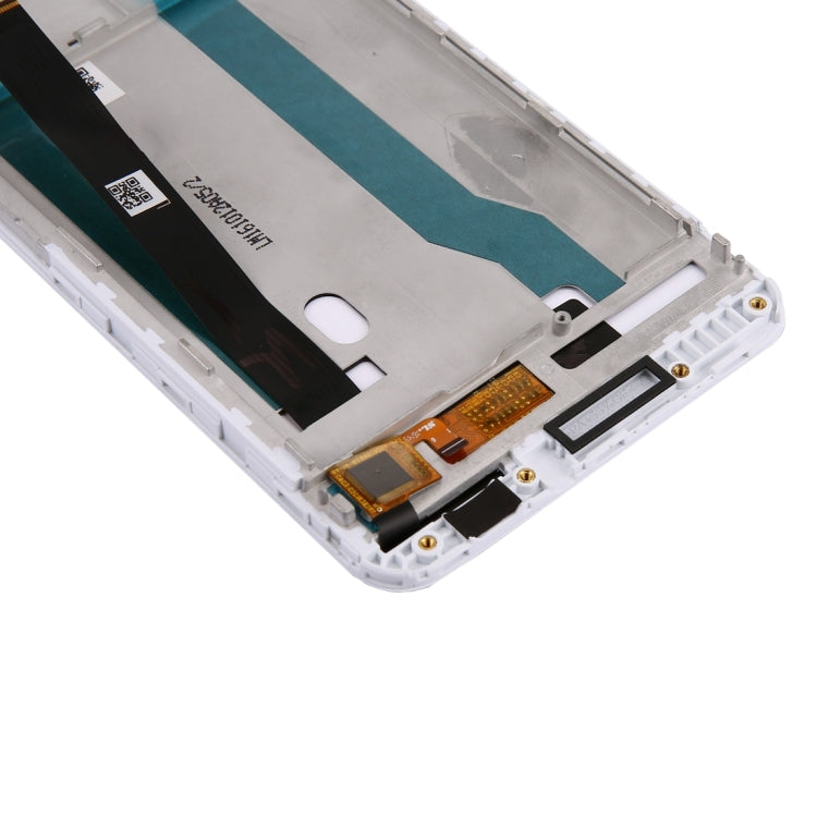 OEM LCD Screen for Asus ZenFone 3 Max / ZC520TL / X008D Digitizer Full Assembly with Frame（White) - LCD Screen by PMC Jewellery | Online Shopping South Africa | PMC Jewellery