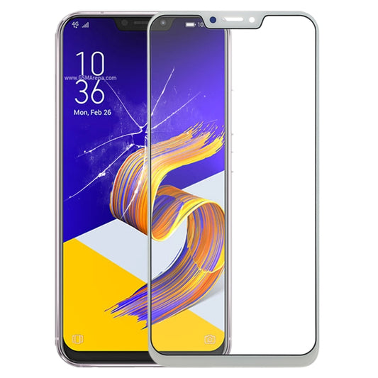 Front Screen Outer Glass Lens for Asus Zenfone 5 ZE620KL / Zenfone 5z ZS620KL (White) - Outer Glass Lens by PMC Jewellery | Online Shopping South Africa | PMC Jewellery