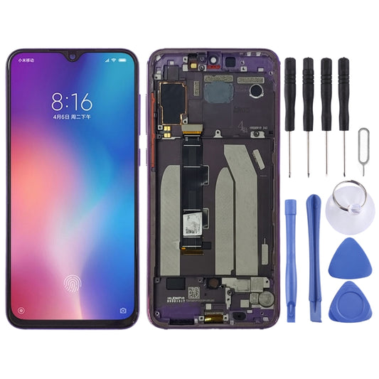 Original LCD Screen for Xiaomi Mi 9 SE Digitizer Full Assembly with Frame(Purple) - LCD Screen by PMC Jewellery | Online Shopping South Africa | PMC Jewellery