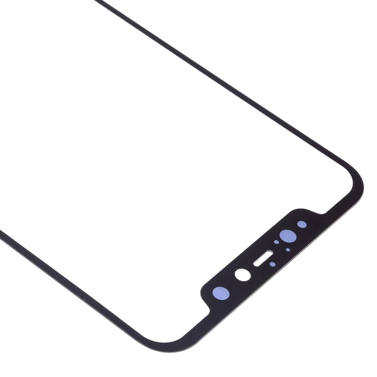 Front Screen Outer Glass Lens for Xiaomi Mi 8 Explorer(Black) - LCD Related Parts by PMC Jewellery | Online Shopping South Africa | PMC Jewellery