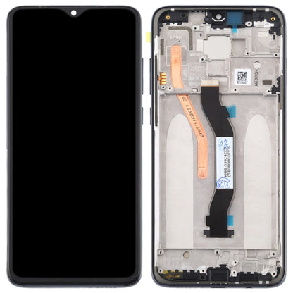 TFT LCD Screen for Xiaomi Redmi Note 8 Pro Digitizer Full Assembly with Frame (Double SIM Card Version)(Black) - LCD Screen by PMC Jewellery | Online Shopping South Africa | PMC Jewellery