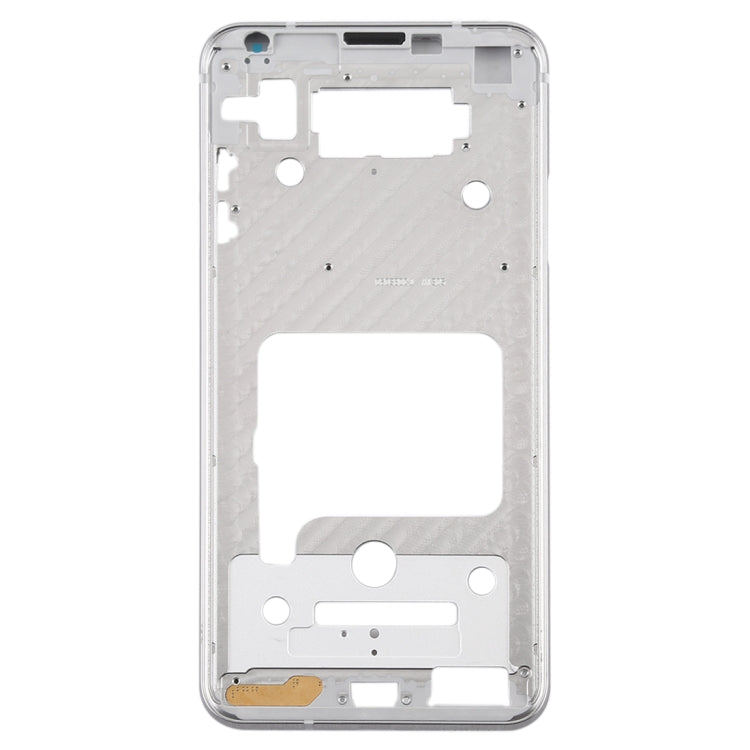 Front Housing LCD Frame Bezel Plate for LG V35 ThinQ (Silver) - For LG by PMC Jewellery | Online Shopping South Africa | PMC Jewellery