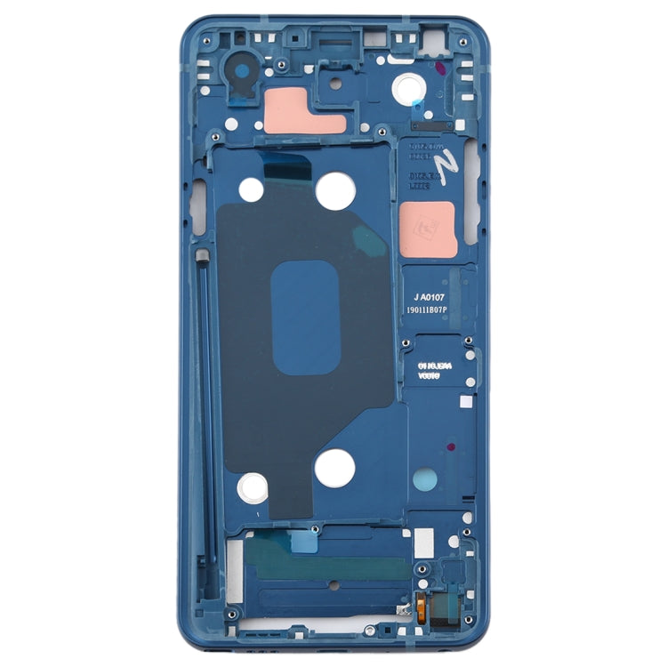 Front Housing LCD Frame Bezel Plate for LG Q Stylo 4 Q710 Q710MS Q710CS (Blue) - For LG by PMC Jewellery | Online Shopping South Africa | PMC Jewellery