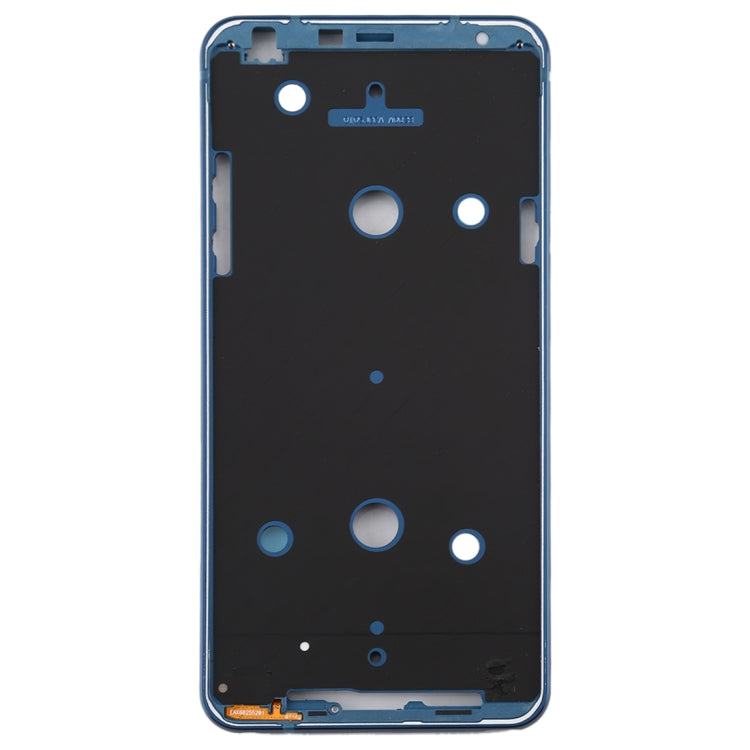 Front Housing LCD Frame Bezel Plate for LG Q Stylo 4 Q710 Q710MS Q710CS (Blue) - For LG by PMC Jewellery | Online Shopping South Africa | PMC Jewellery