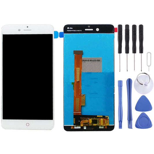 OEM LCD Screen for ZTE Nubia Z17 Mini / NX569J / NX569H with Digitizer Full Assembly (White) - For ZTE by PMC Jewellery | Online Shopping South Africa | PMC Jewellery