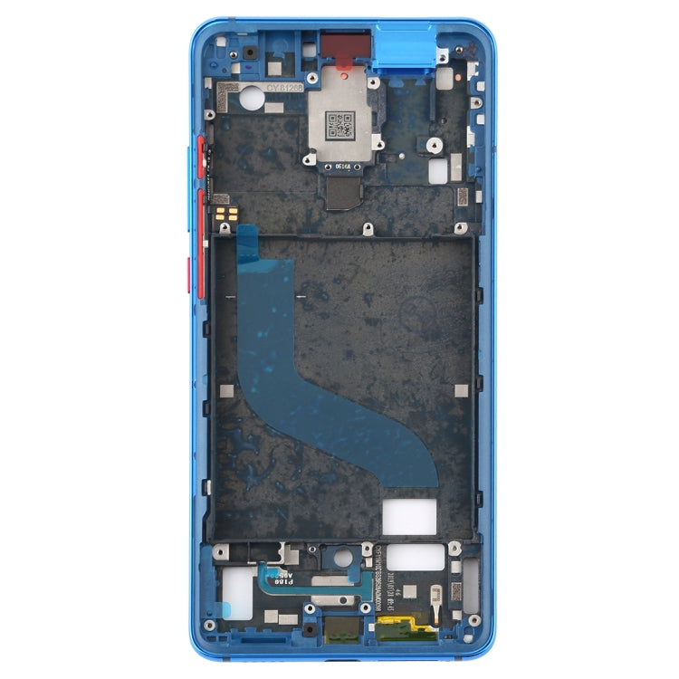 Front Housing LCD Frame Bezel Plate for Xiaomi Redmi K20 / Redmi K20 Pro / Mi 9T / Mi 9T Pro (Blue) - Frame Bezel Plate by PMC Jewellery | Online Shopping South Africa | PMC Jewellery