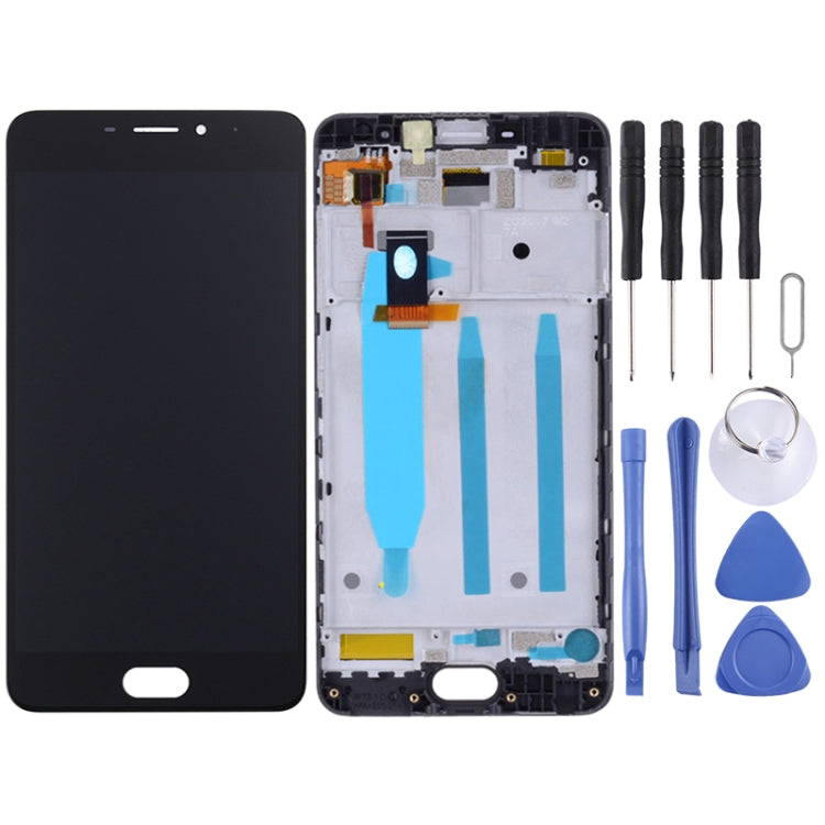 TFT LCD Screen for Meizu M6 M711H M711Q Digitizer Full Assembly with Frame(Black) - LCD Screen by PMC Jewellery | Online Shopping South Africa | PMC Jewellery