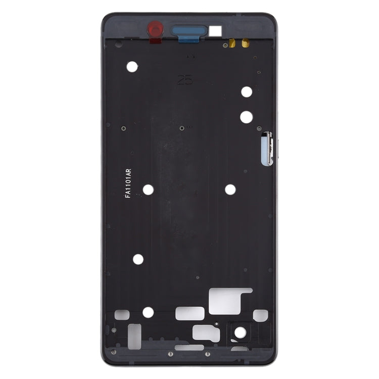 Front Housing LCD Frame Bezel Plate for Nokia 7 TA-1041 (Black) - Full Housing Cover by PMC Jewellery | Online Shopping South Africa | PMC Jewellery