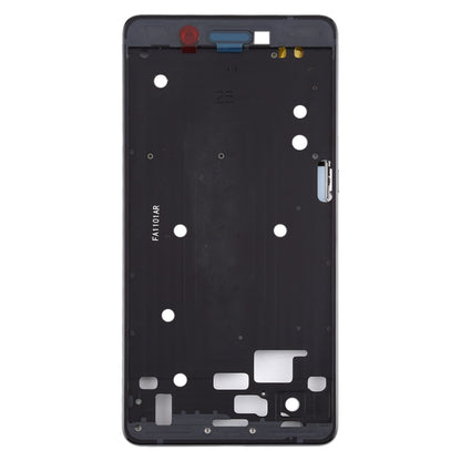 Front Housing LCD Frame Bezel Plate for Nokia 7 TA-1041 (Black) - Full Housing Cover by PMC Jewellery | Online Shopping South Africa | PMC Jewellery