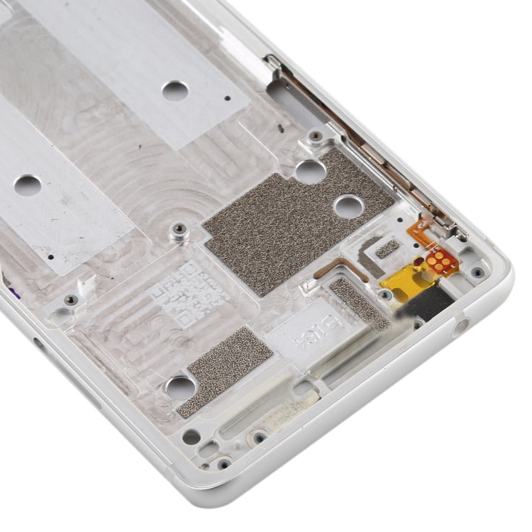 Front Housing LCD Frame Bezel Plate for Nokia 7 TA-1041 (White) - Full Housing Cover by PMC Jewellery | Online Shopping South Africa | PMC Jewellery