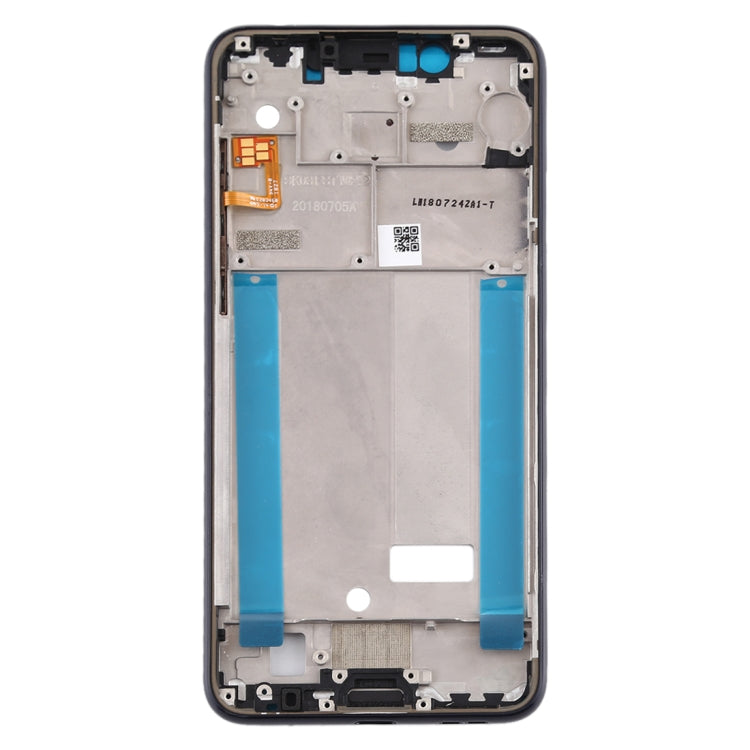 Front Housing LCD Frame Bezel Plate for Nokia 5.1 Plus(X5) TA-1102 TA-1105 TA-1108 TA-1109 TA-1112 TA-1120 TA-1199(Black) - Full Housing Cover by PMC Jewellery | Online Shopping South Africa | PMC Jewellery