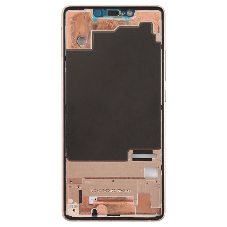 Middle Frame Bezel with Side Keys for Xiaomi Mi 8 SE (Rose Gold) - Frame Bezel Plate by PMC Jewellery | Online Shopping South Africa | PMC Jewellery